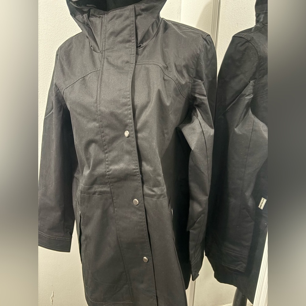 Hunter Black Utility Jacket with Hood - Picture 4 of 15